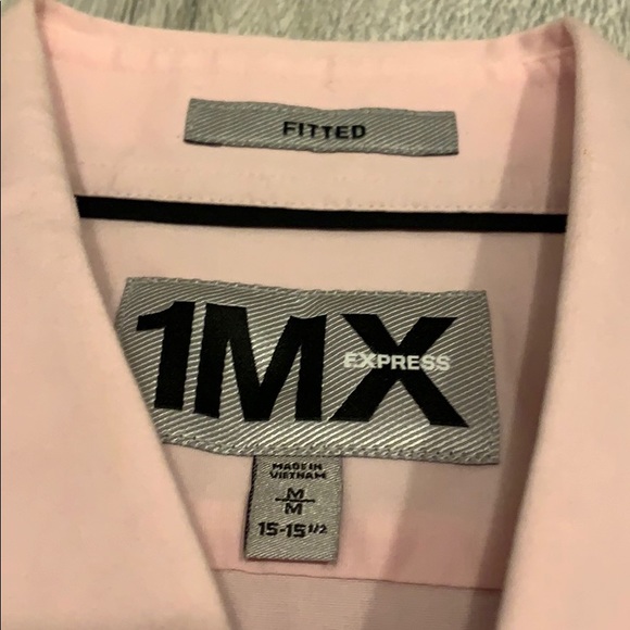 Pink Express 1MX fitted button down dress shirt - Picture 5 of 10